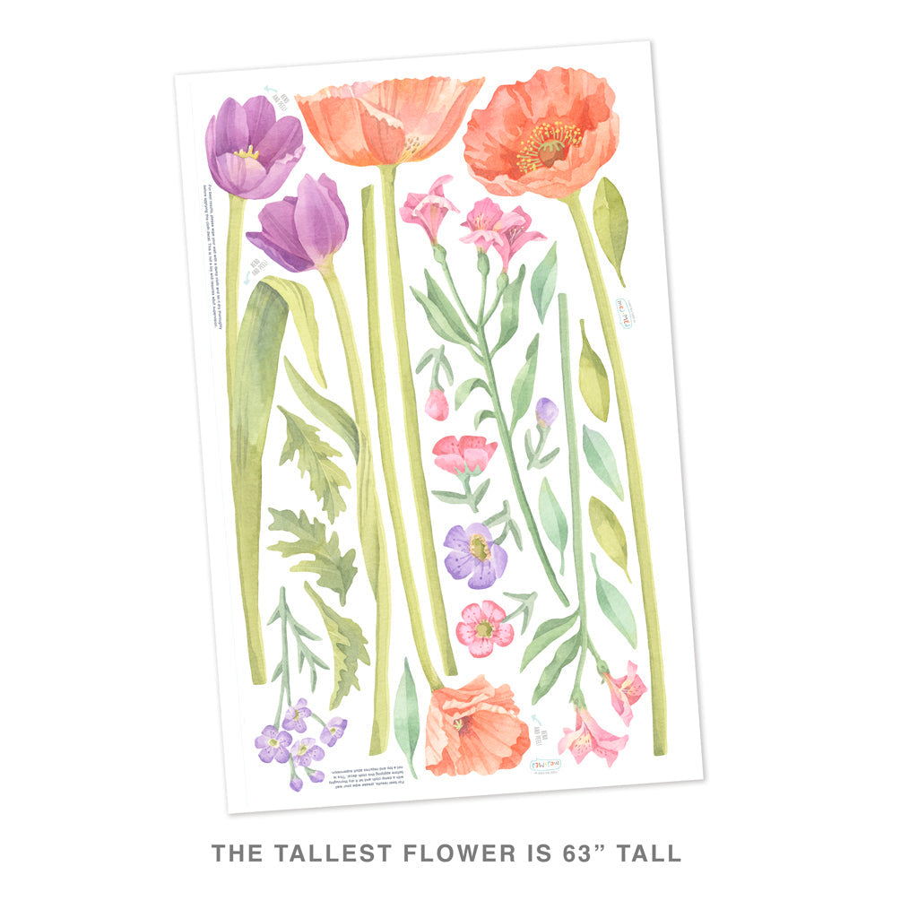 Make A Meadow Wall Decals - Large
