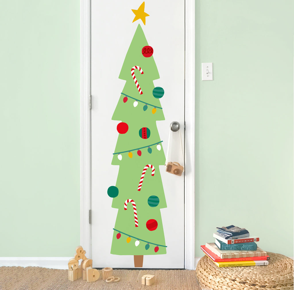 Holiday Christmas Tree Wall Decal