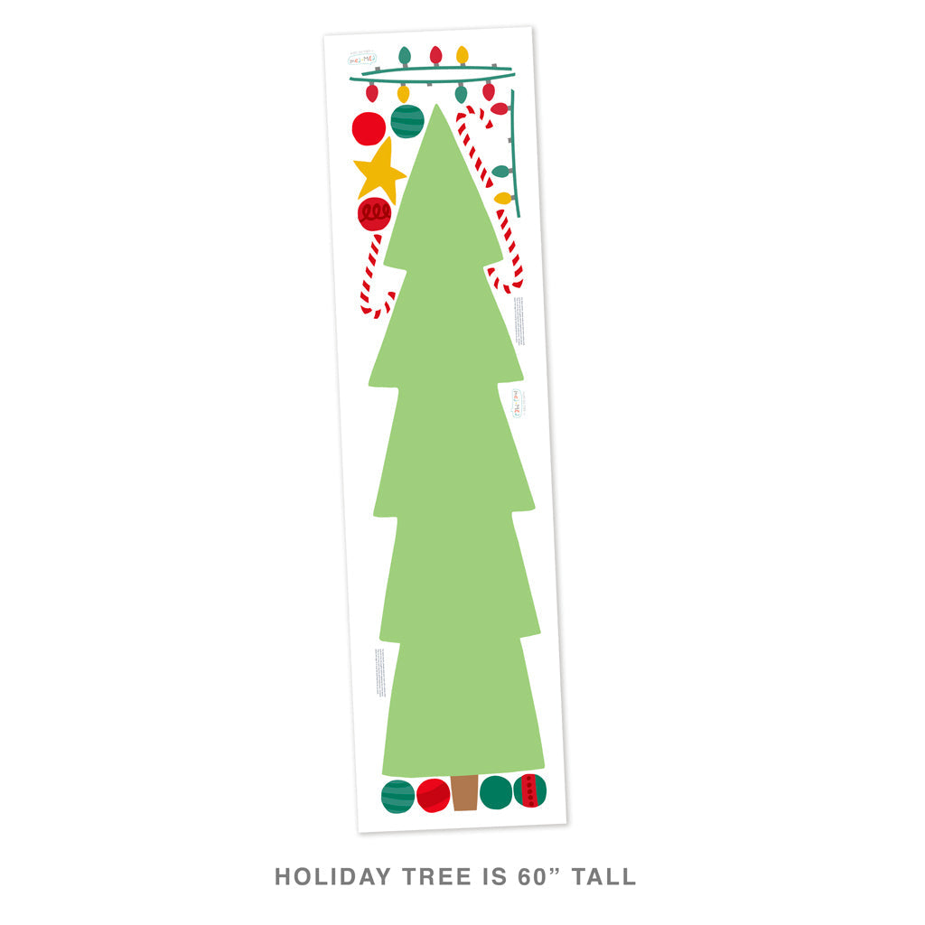 Holiday Christmas Tree Wall Decal