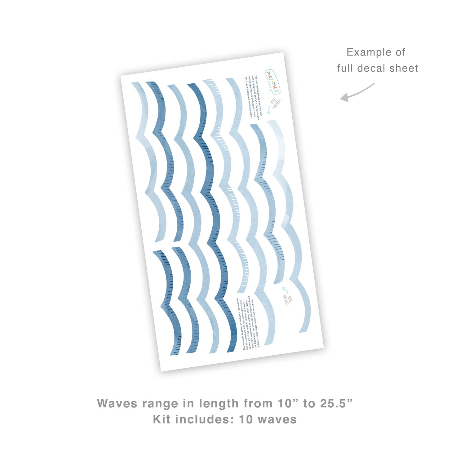 Wave Wall Decals