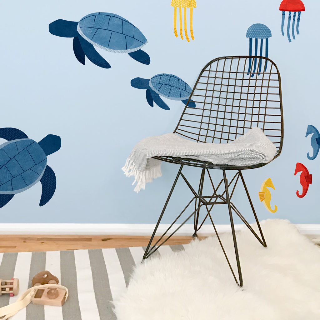Sea Turtle Wall Decals