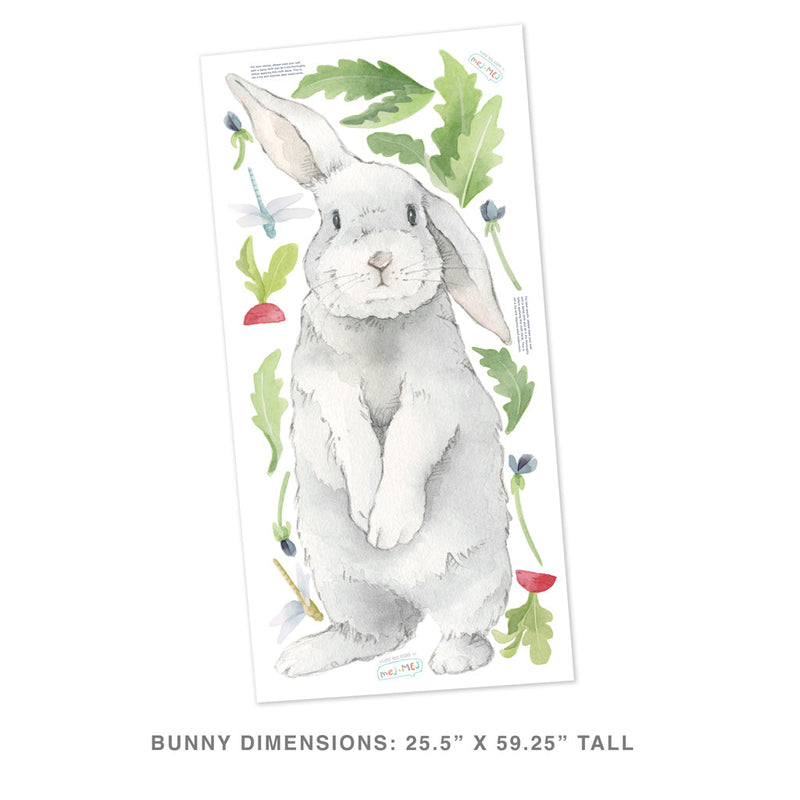Silly Bunny Wall Decal - Large
