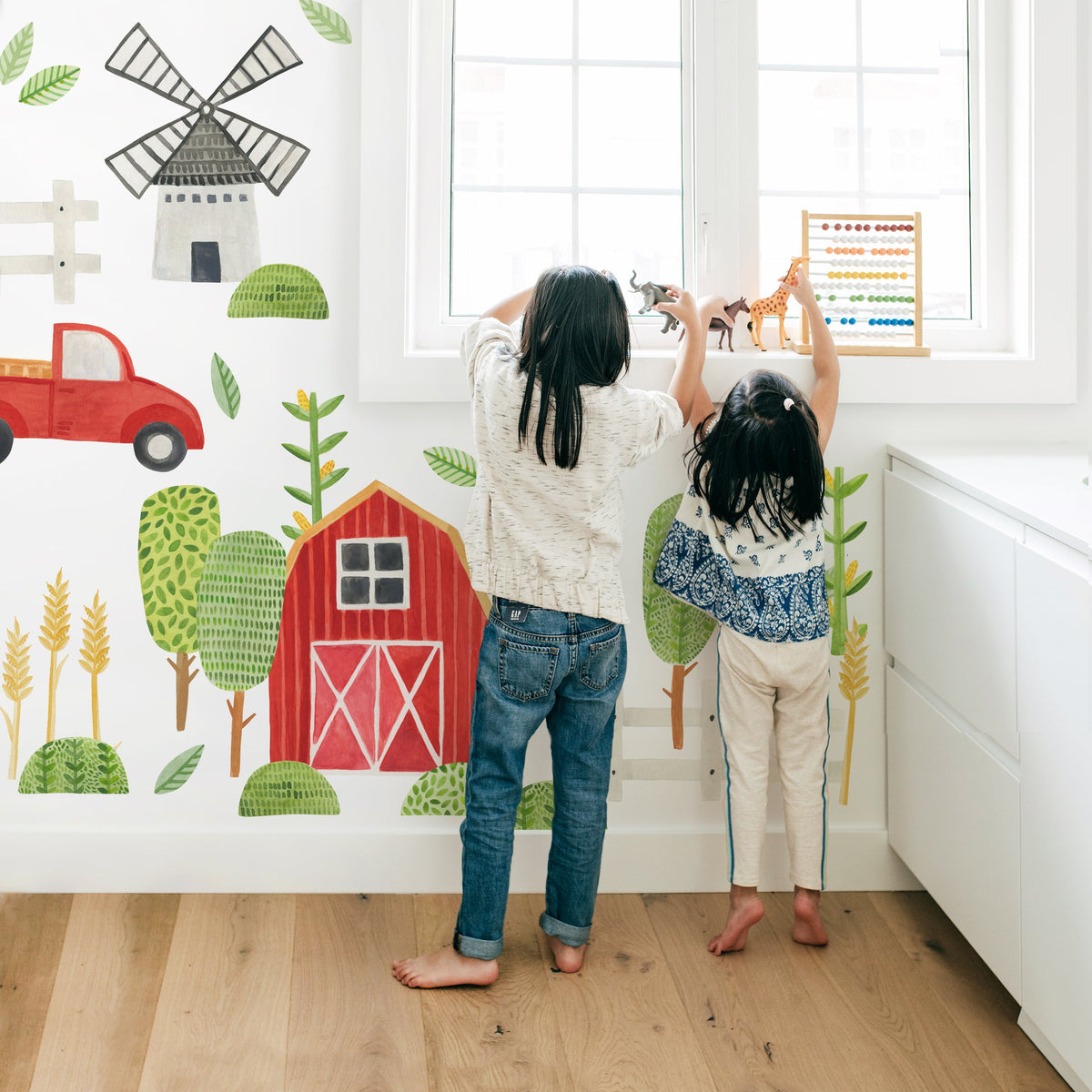 Farm Landscape Wall Decals