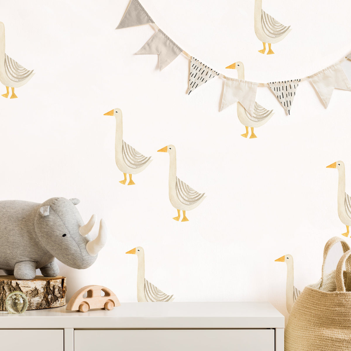 Goose Toss Wall Decals