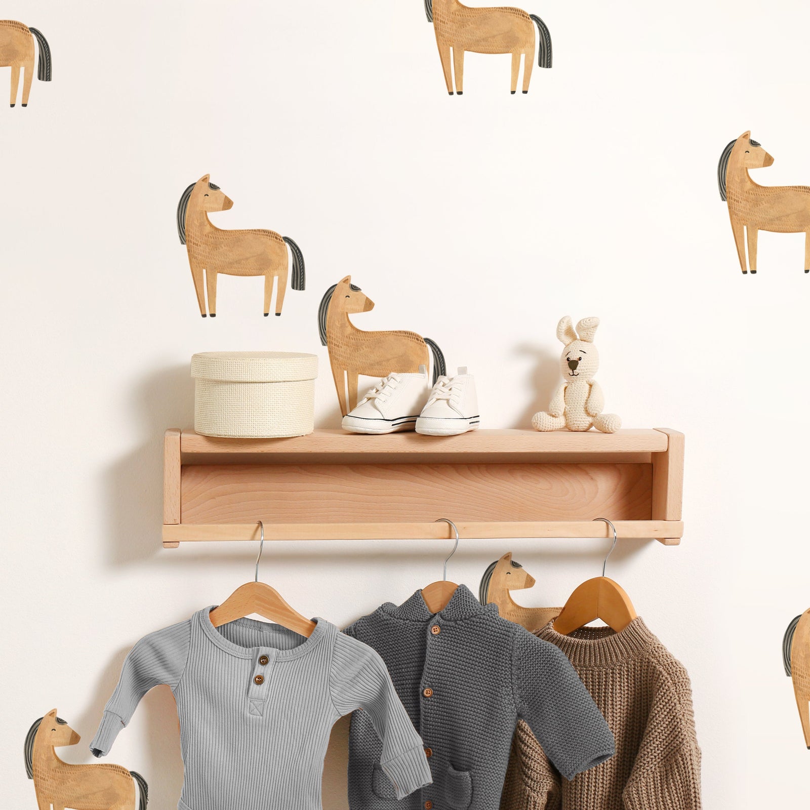 Horse Toss Wall Decals