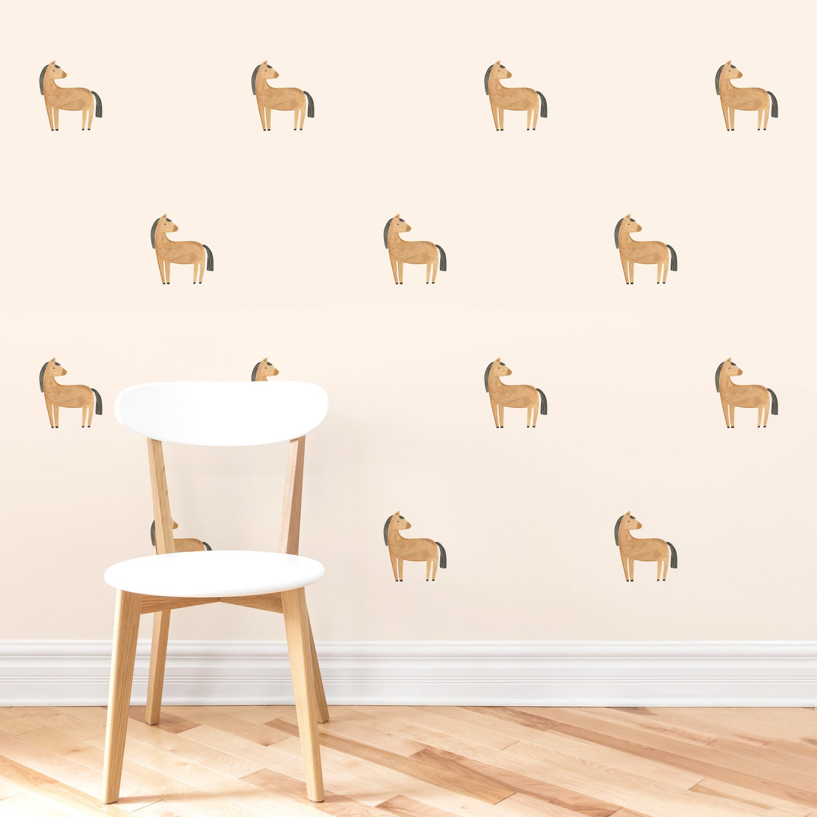 Horse Toss Wall Decals