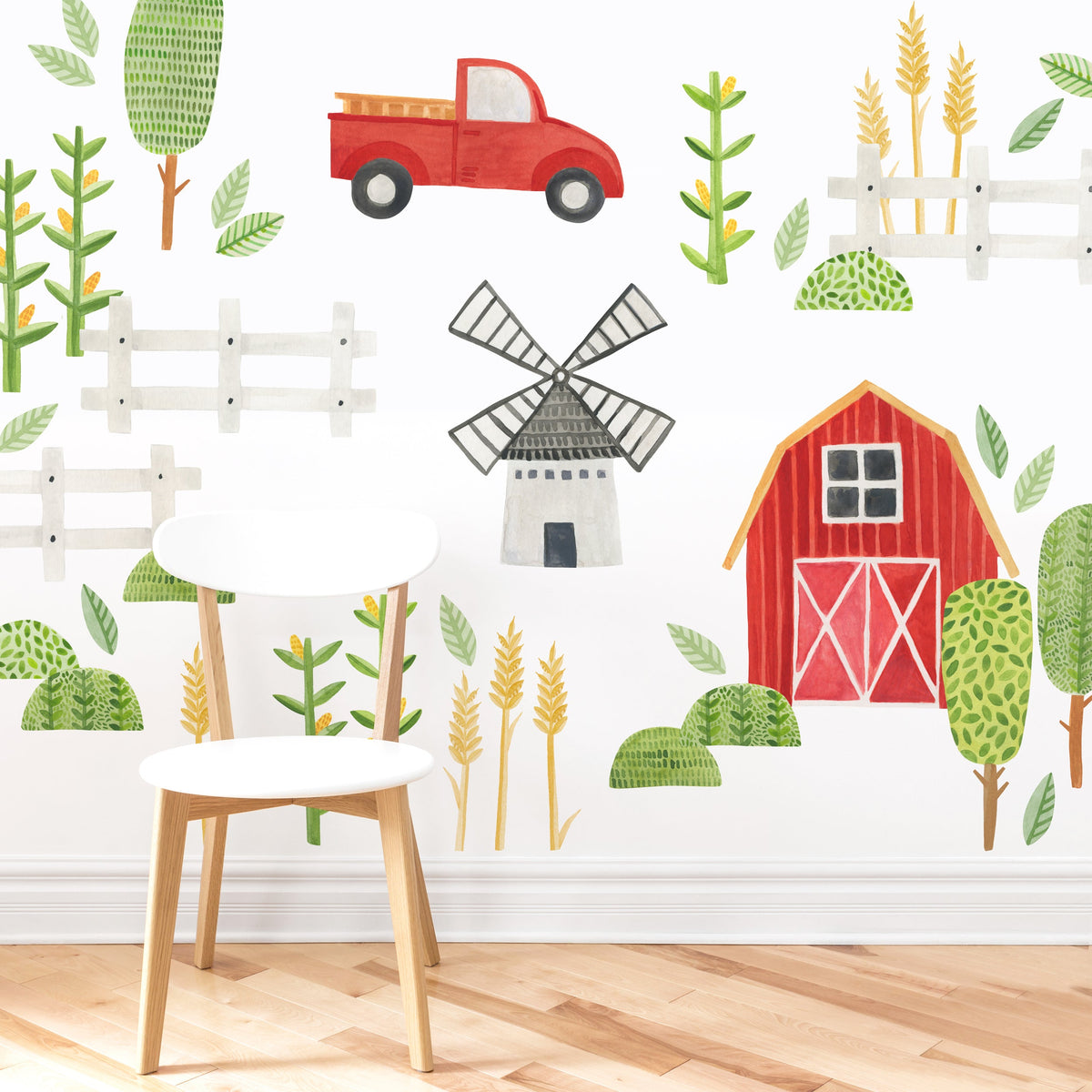 Farm Landscape Wall Decals