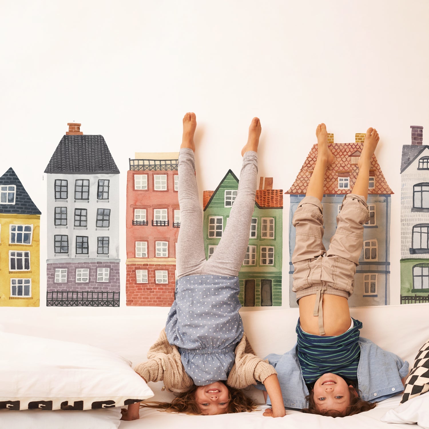 Village Wall Decals - Large