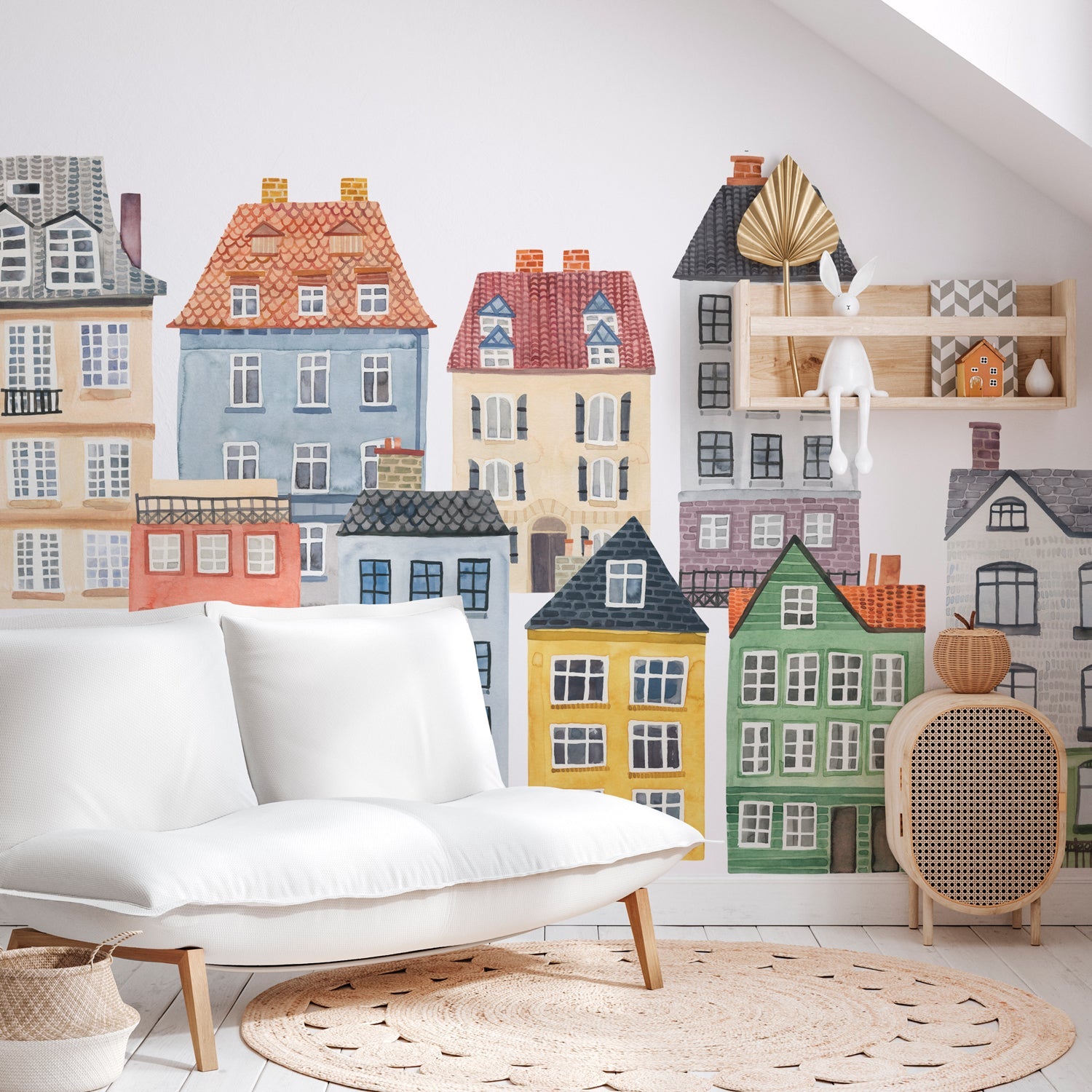 Village Wall Decals - Large
