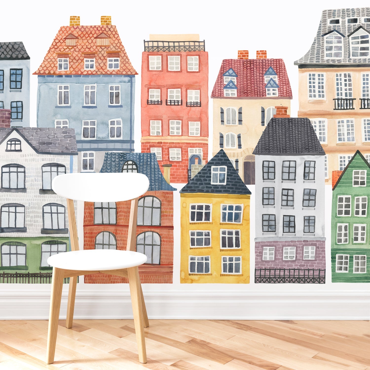 Village Wall Decals - Large