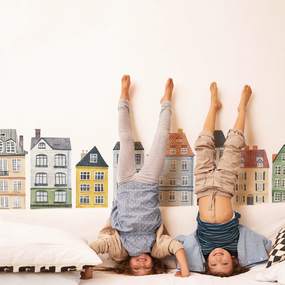 Village Wall Decals - Medium