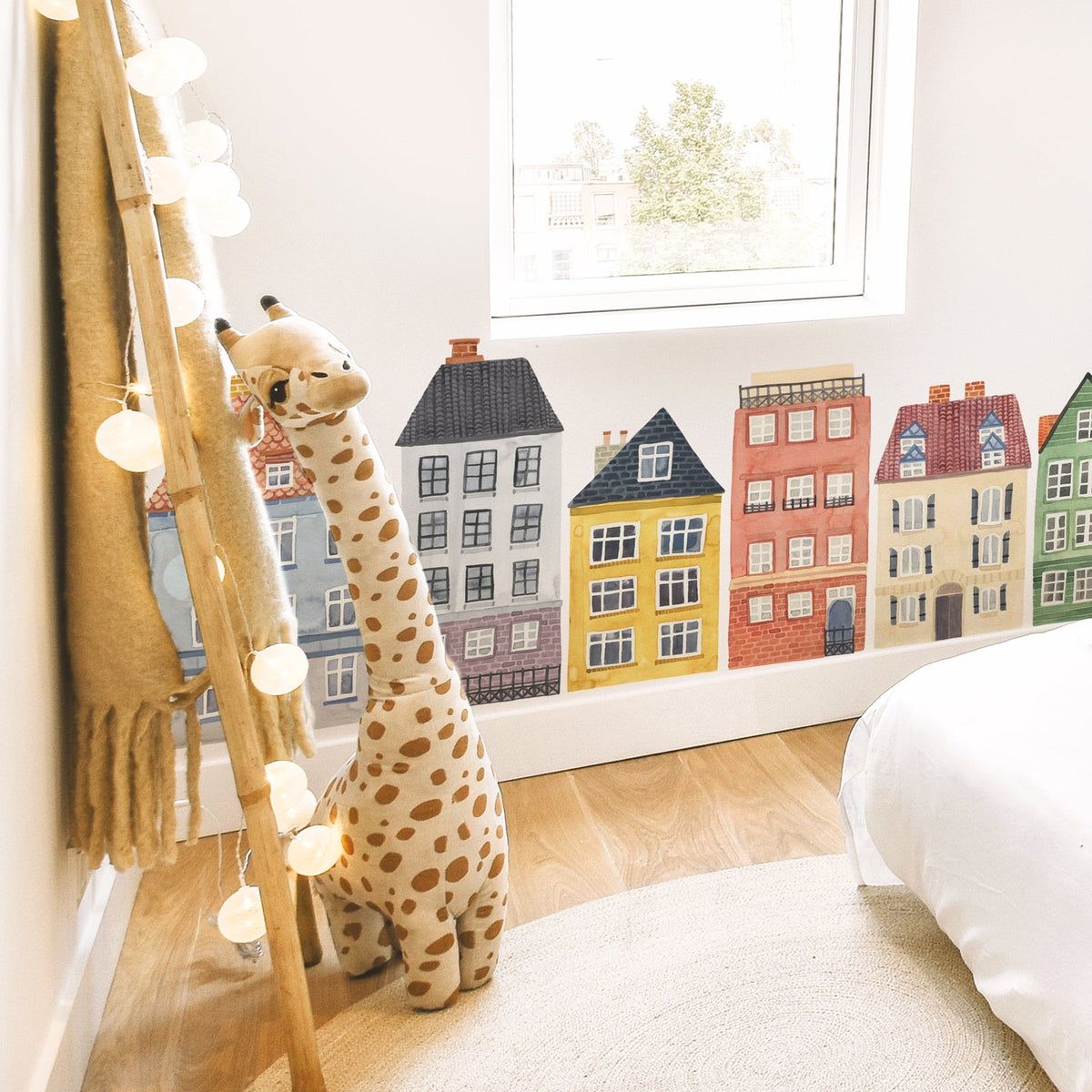 Village Wall Decals - Medium