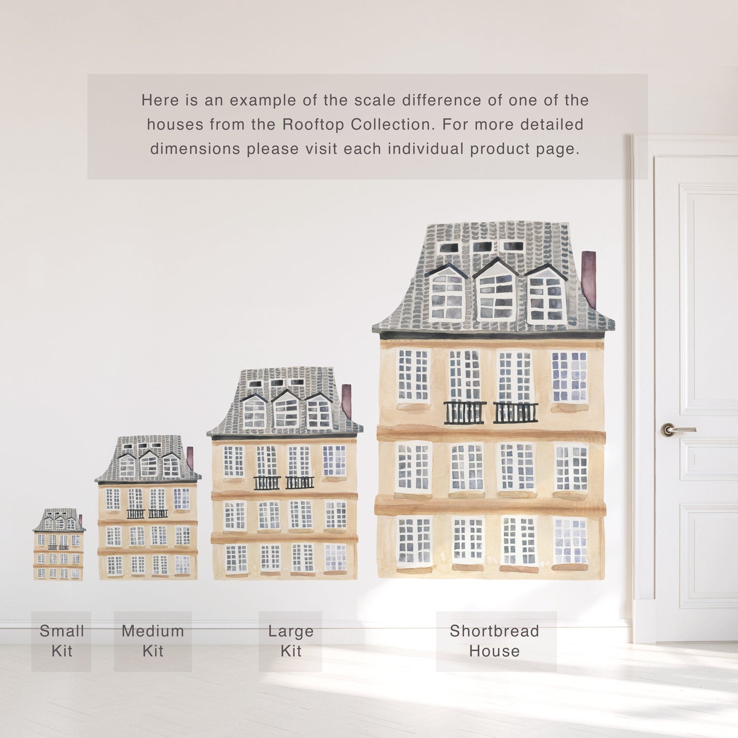 Shortbread House Wall Decal