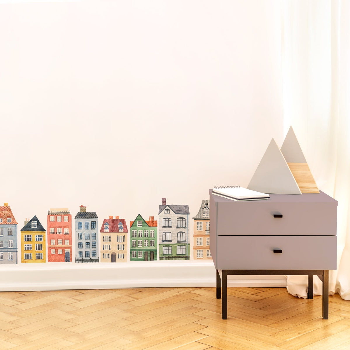 Village Wall Decals - Small