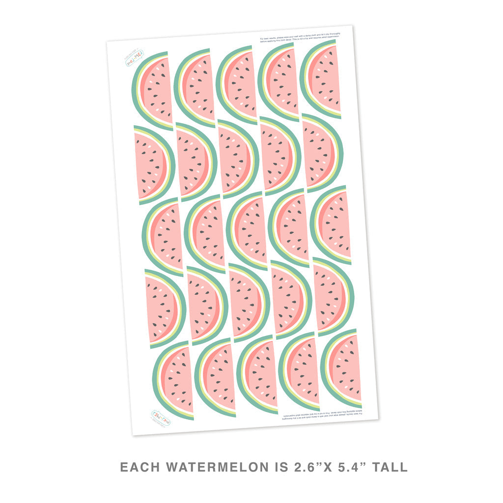 Watermelon Toss Wall Decals