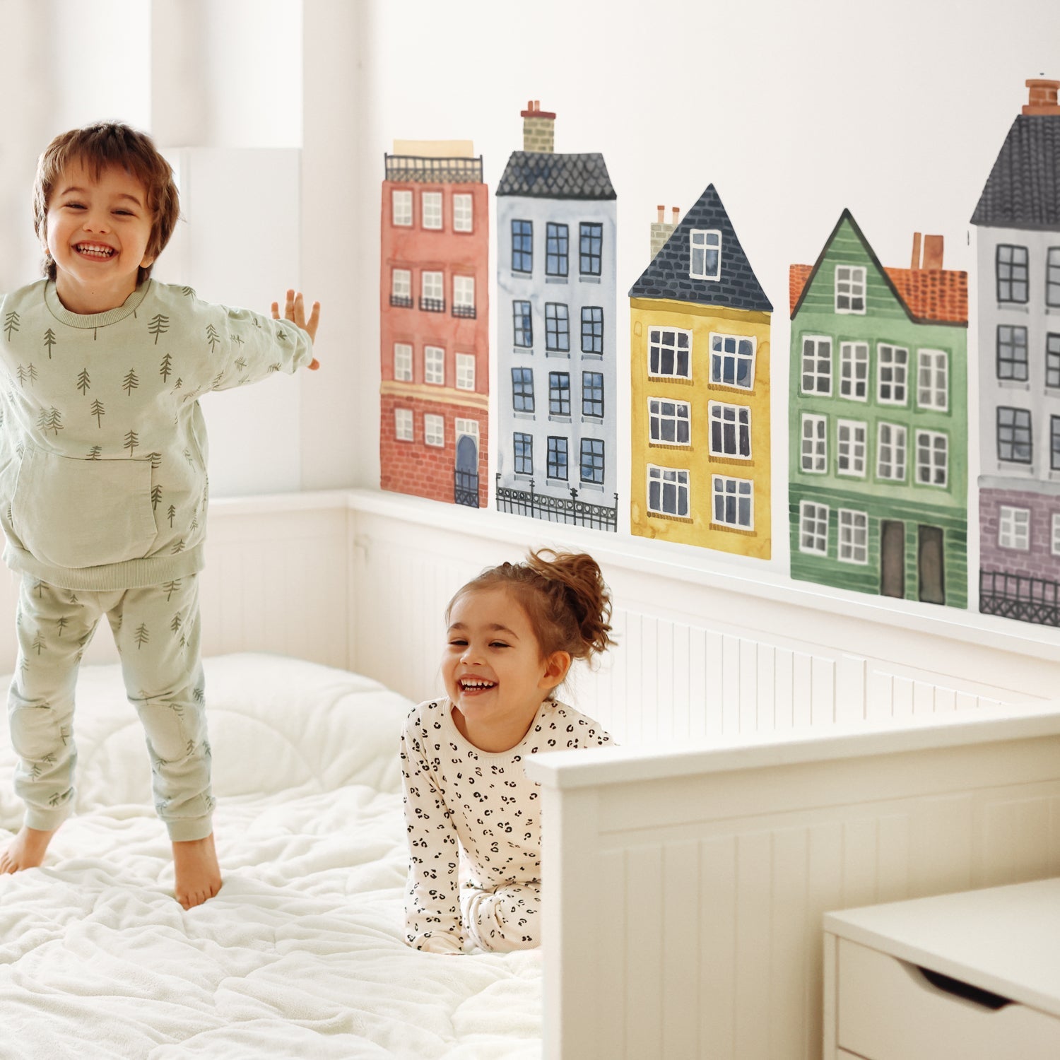 Village Wall Decals - Large
