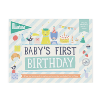 Baby's First Birthday Milestone Cards Booklet - Project Nursery