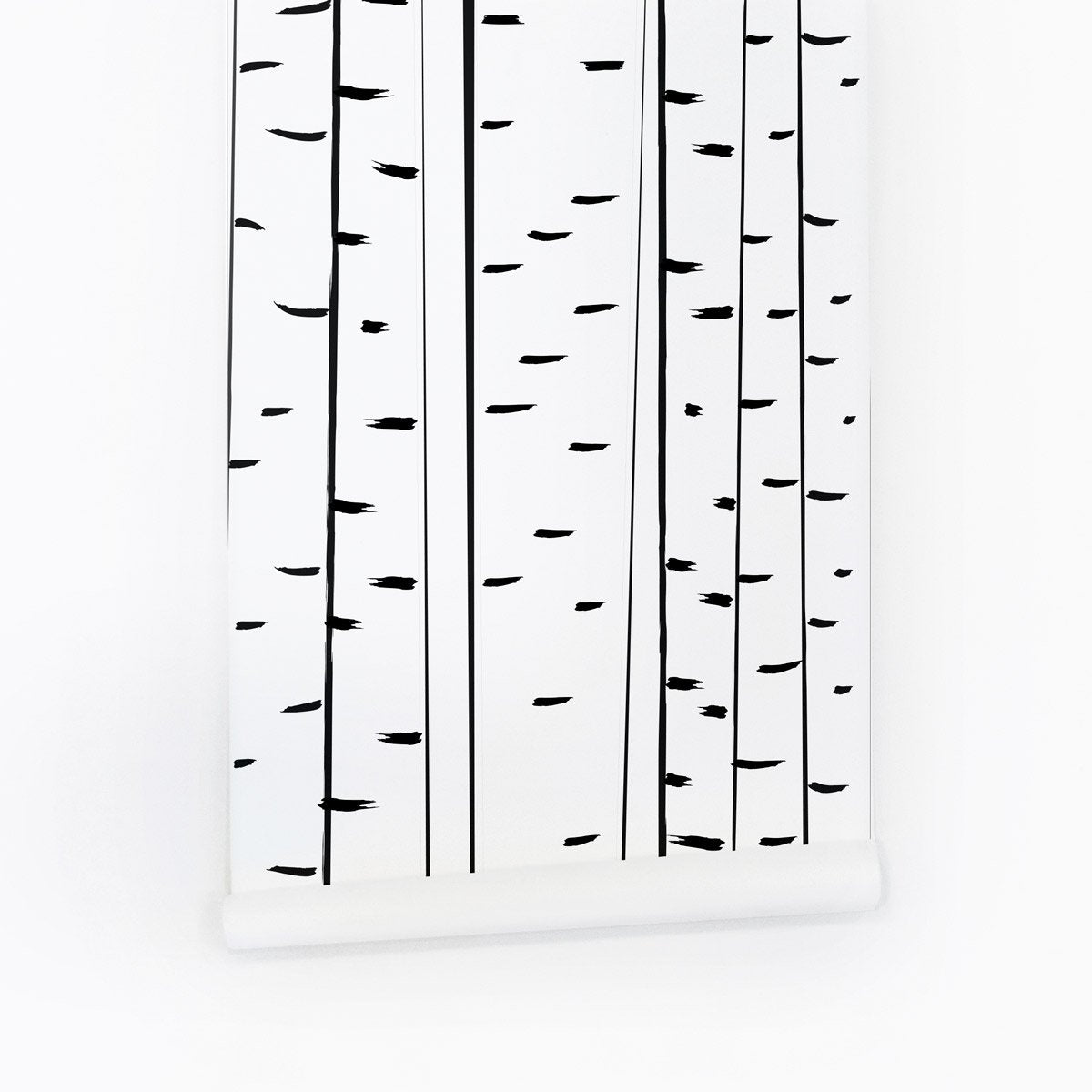 Modern Birch Tree Wallpaper - Project Nursery