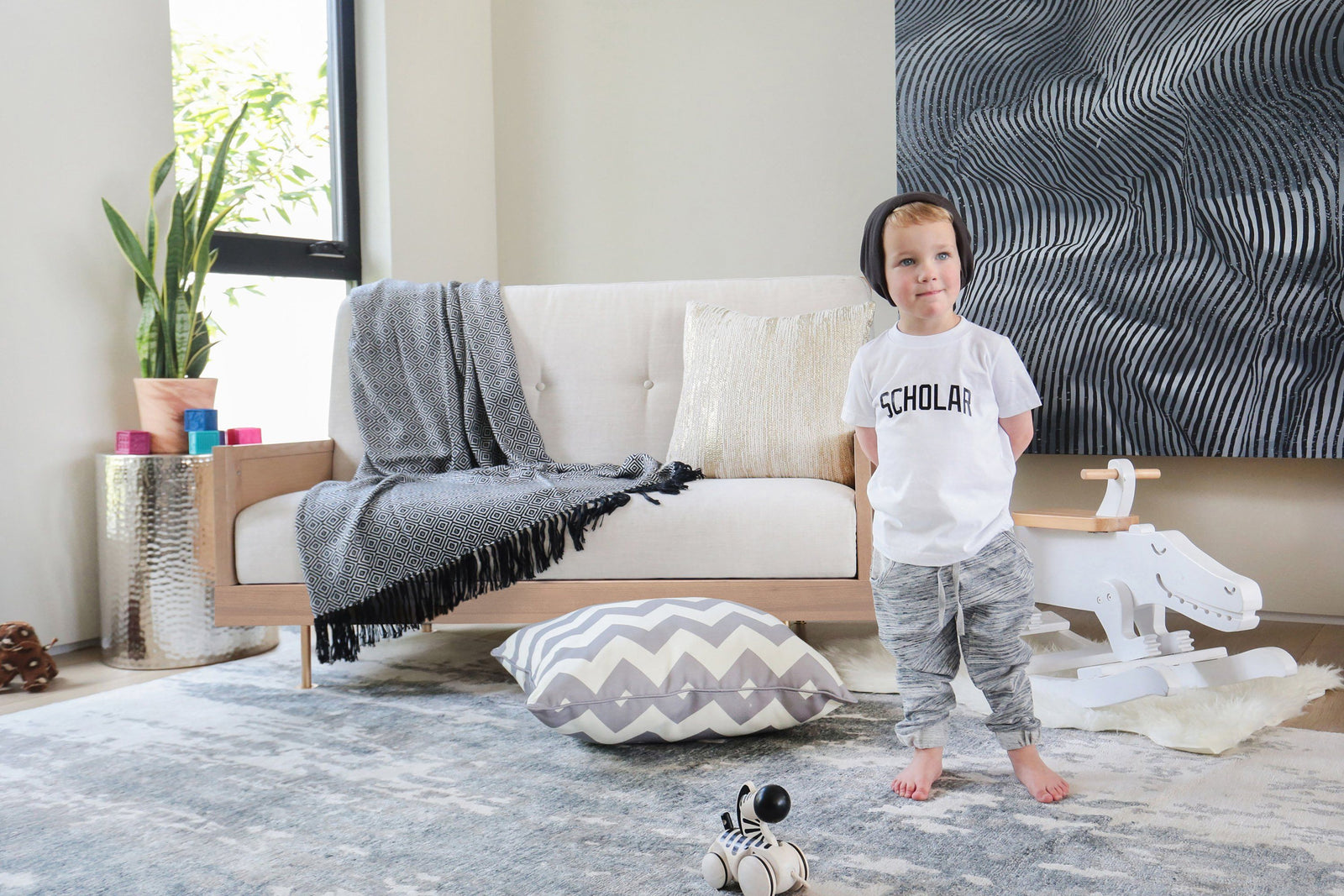 Novella Convertible Crib - Stained Ash + Ivory - Project Nursery