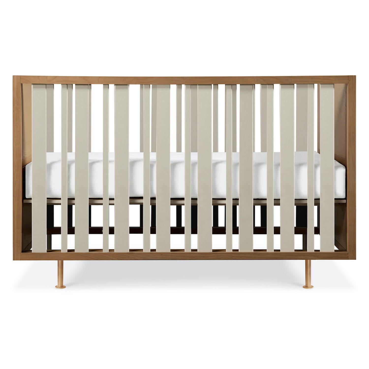 Novella Convertible Crib - Stained Ash + Ivory - Project Nursery