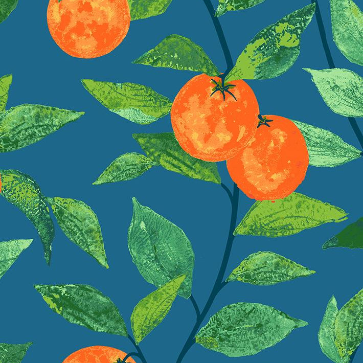 Orange Crush Wallpaper - Project Nursery
