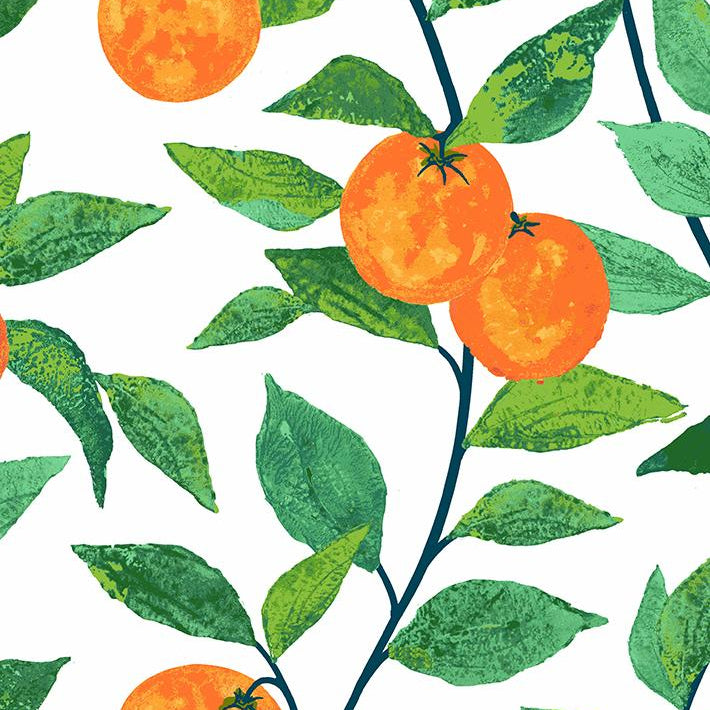 Orange Crush Wallpaper - Project Nursery