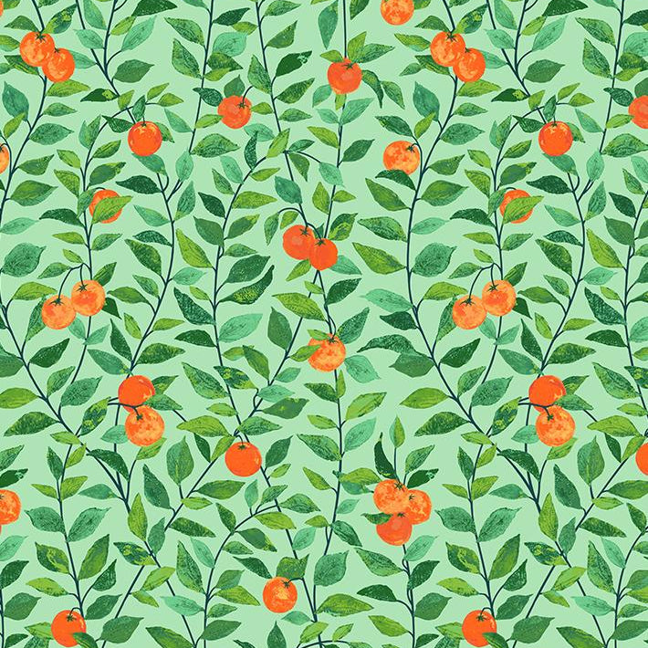 Orange Crush Wallpaper - Project Nursery