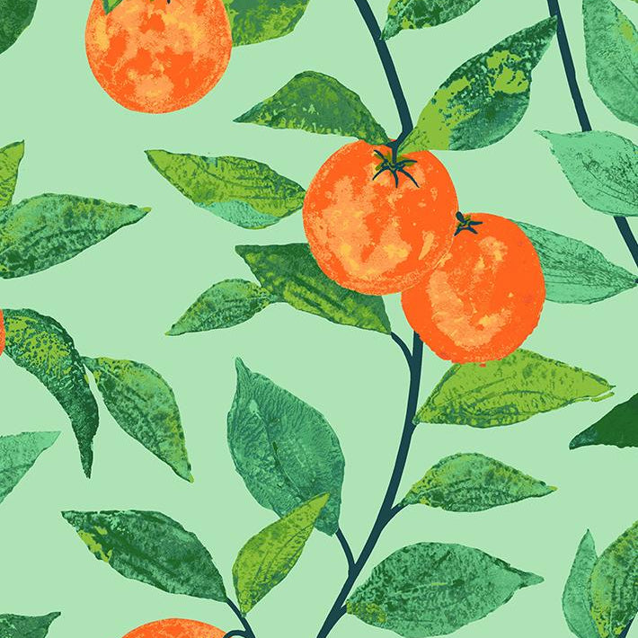 Orange Crush Wallpaper - Project Nursery