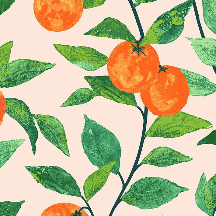 Orange Crush Wallpaper - Project Nursery