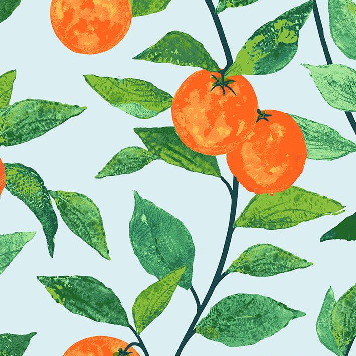 Orange Crush Wallpaper - Project Nursery