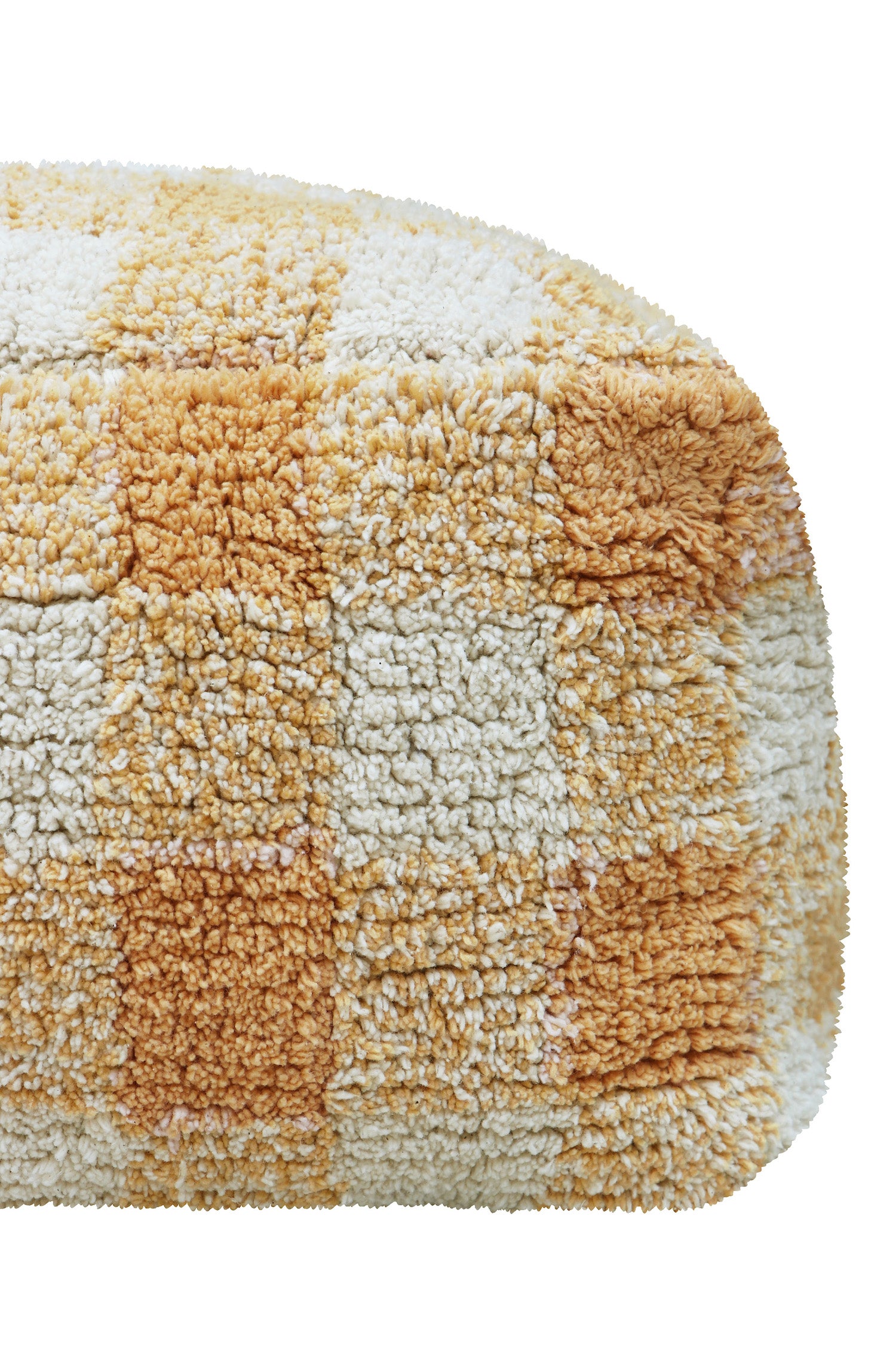 Vichy Checked Pouf
