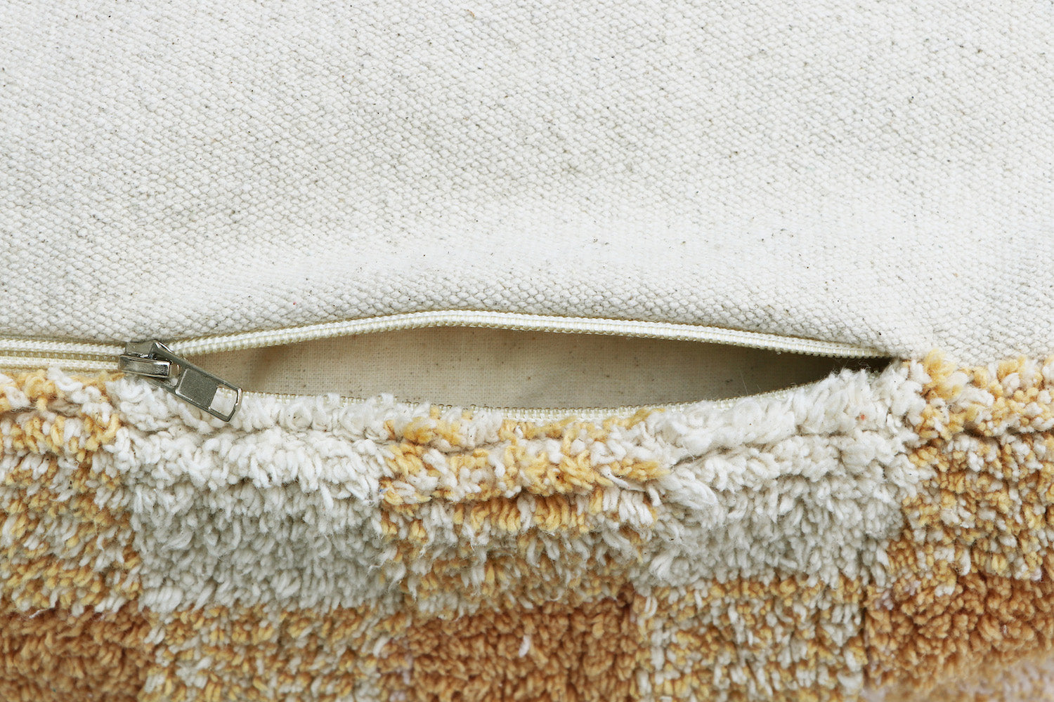 Vichy Checked Pouf
