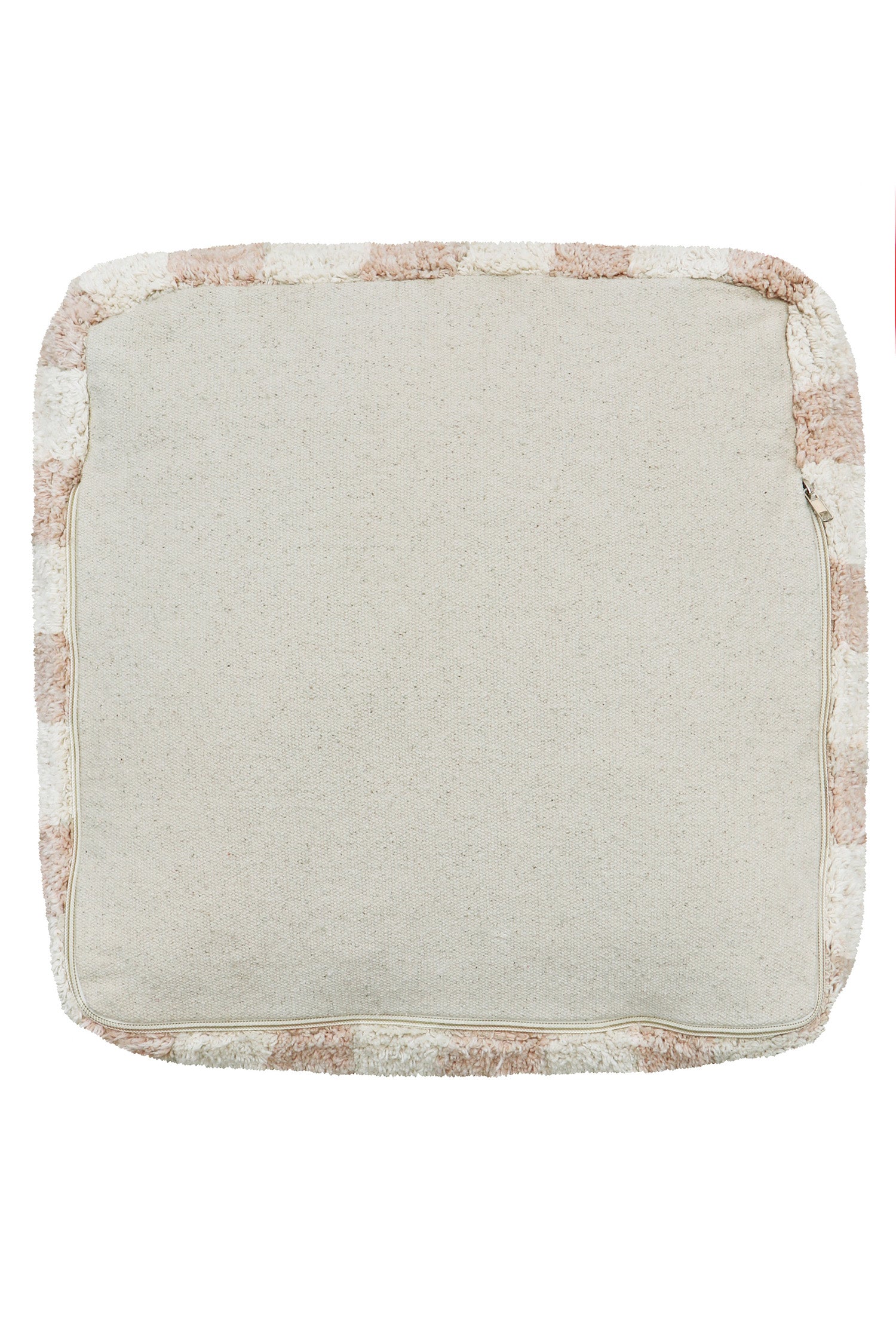 Vichy Checked Pouf