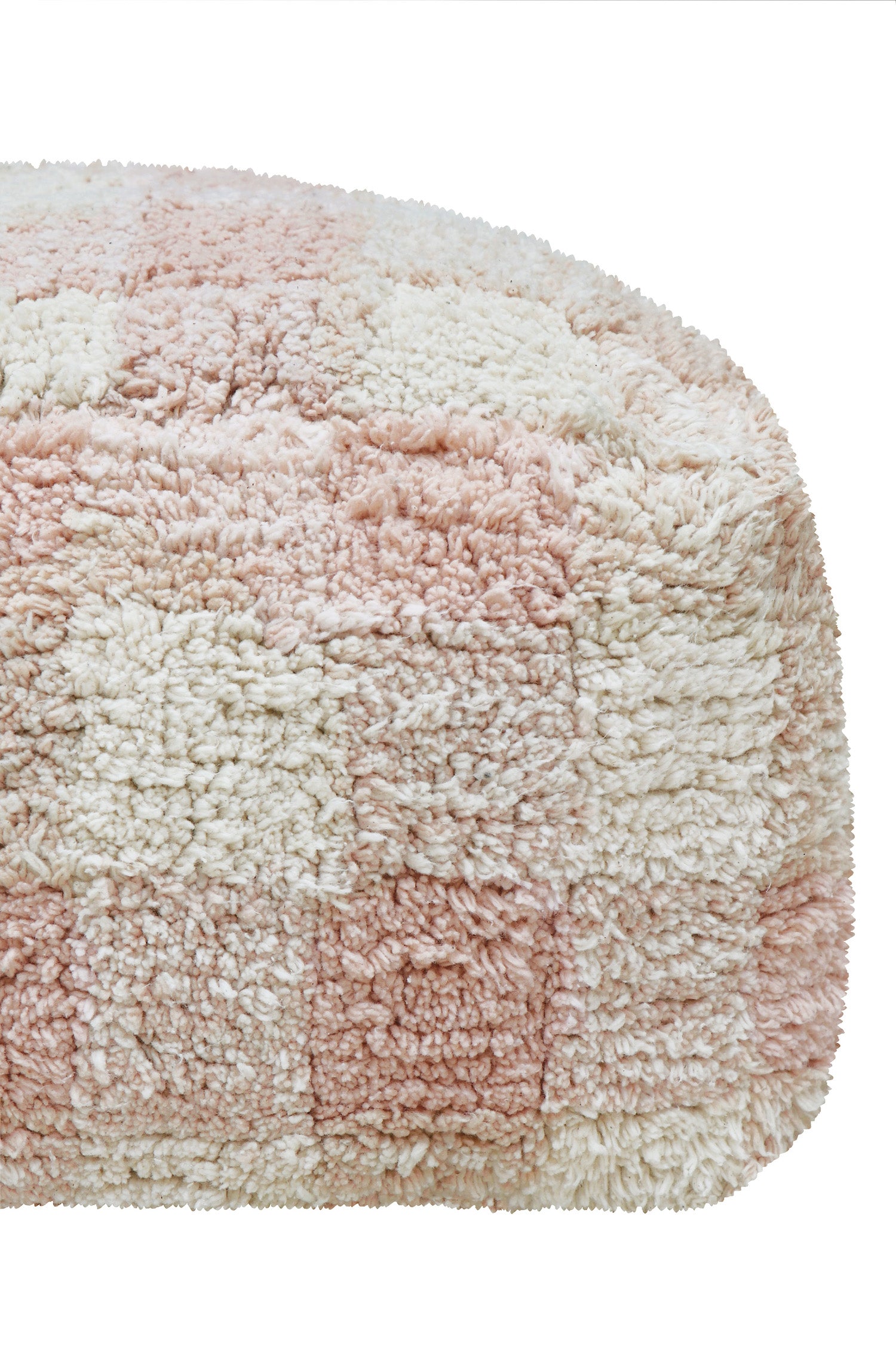 Vichy Checked Pouf