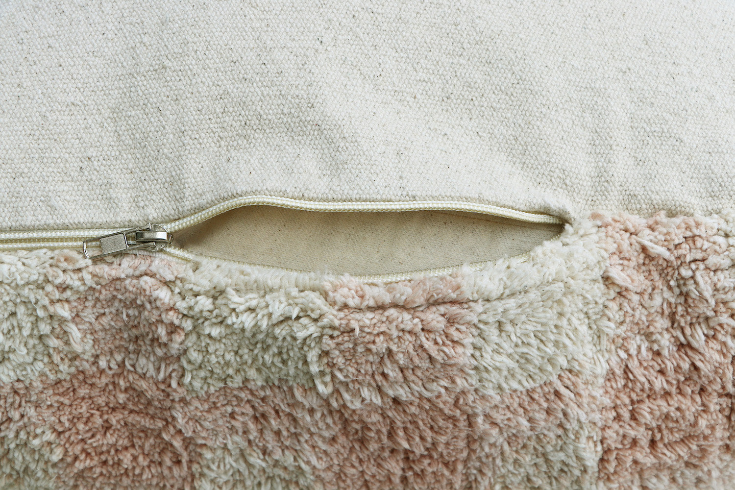 Vichy Checked Pouf