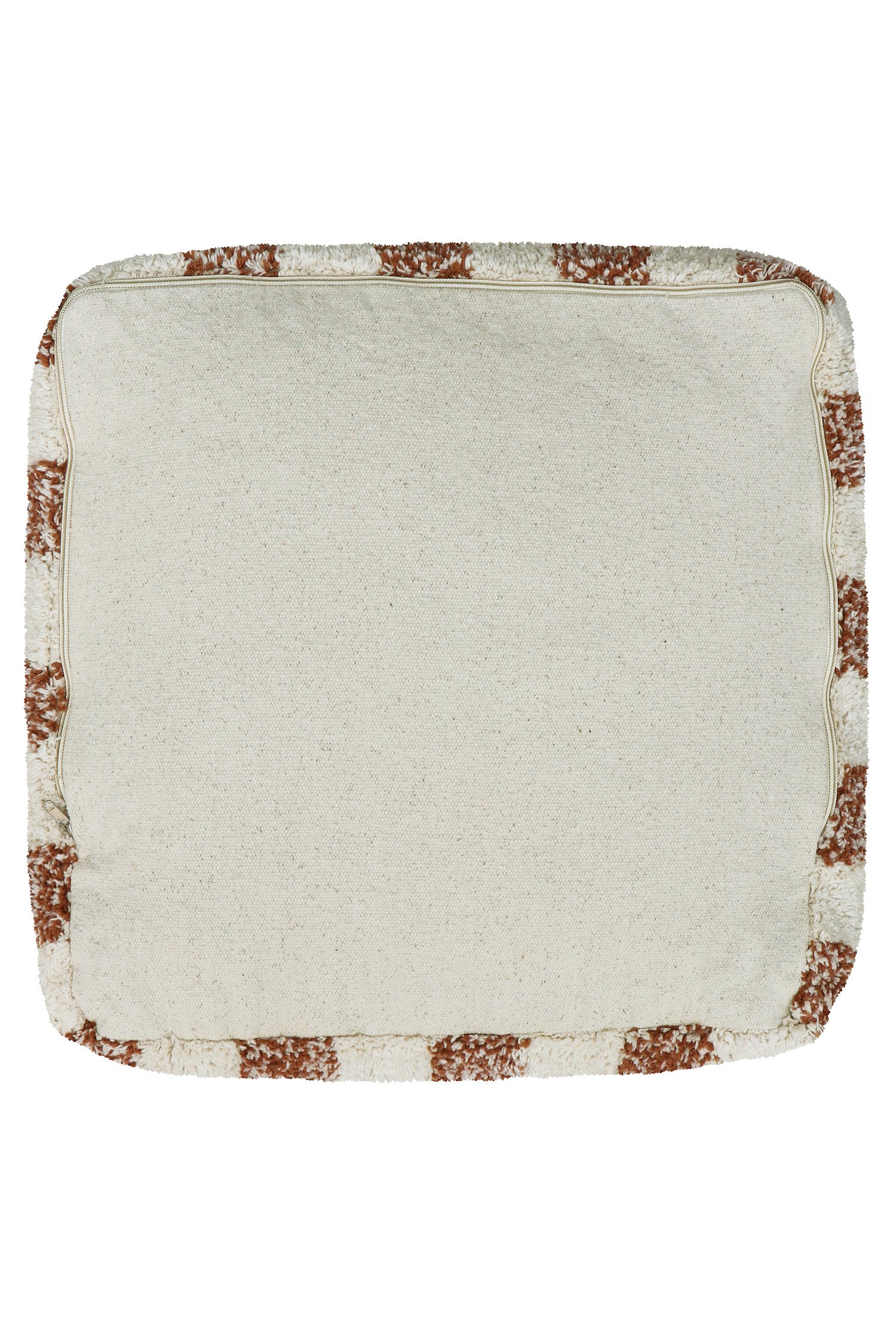 Vichy Checked Pouf