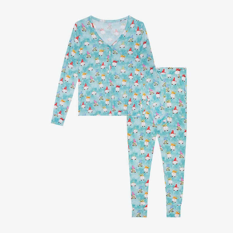 Gnomey Women's Long Sleeve Pajamas - Project Nursery