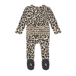 Lana Leopard Ruffled Footie - Project Nursery