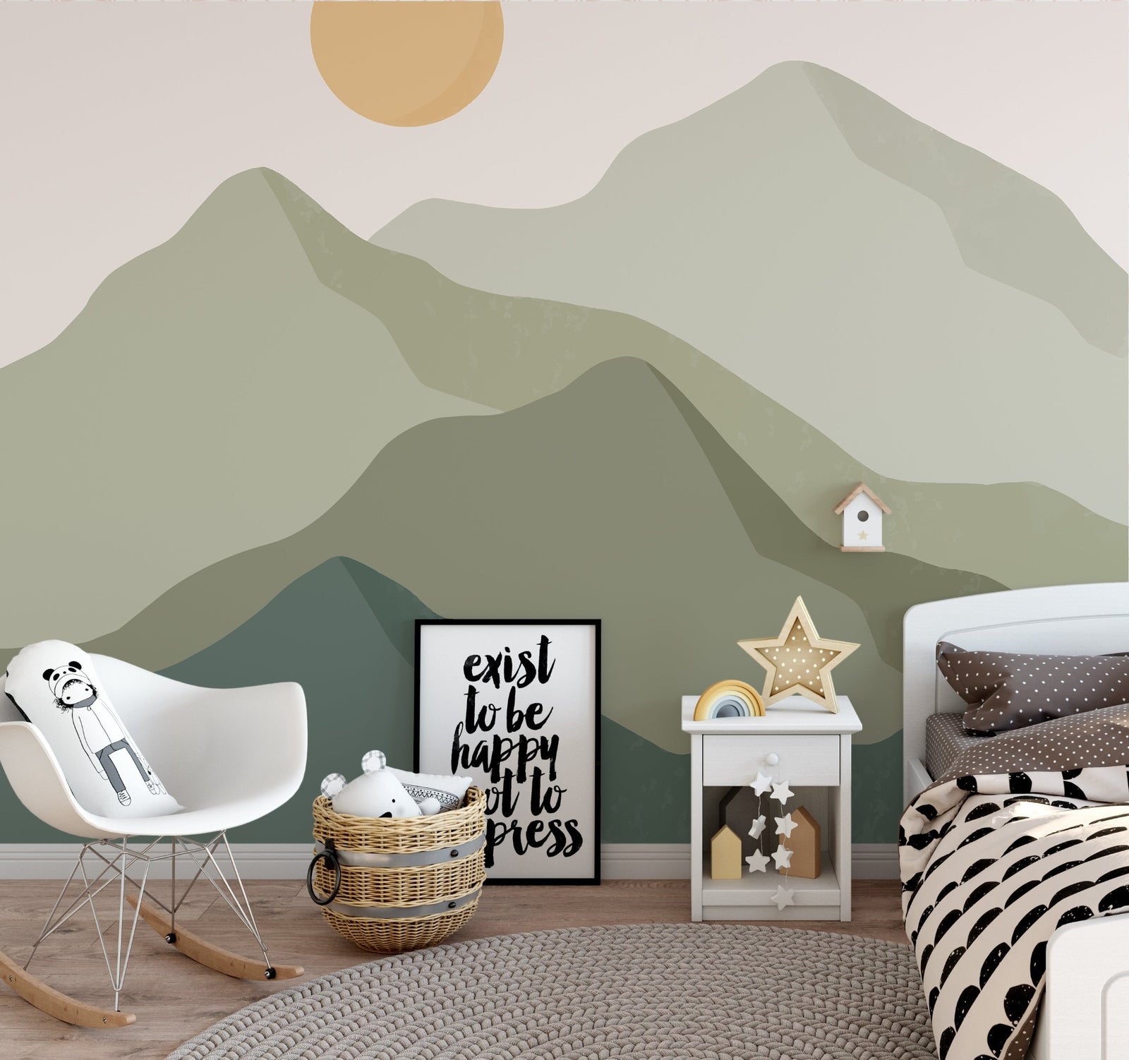 Ender Wallpaper Mural by Frost Designs