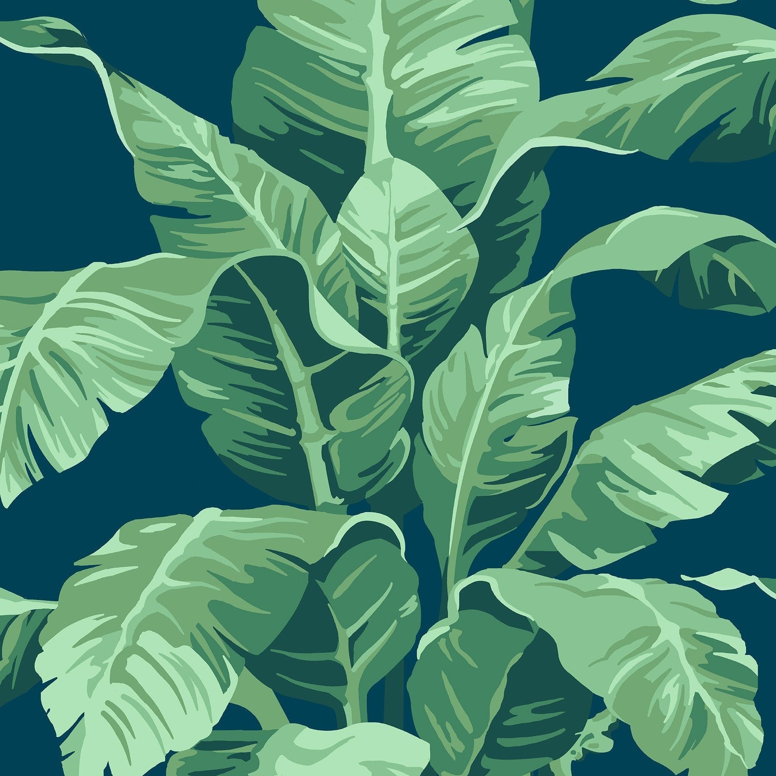 Pacifico Palm Wallpaper - Project Nursery