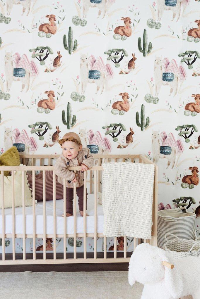 Alpaca Wallpaper Mural - Project Nursery