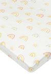 Pastel Rainbow Fitted Crib Sheet - Project Nursery