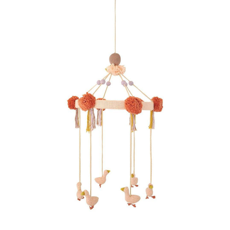 Pink Geese Mobile - Project Nursery