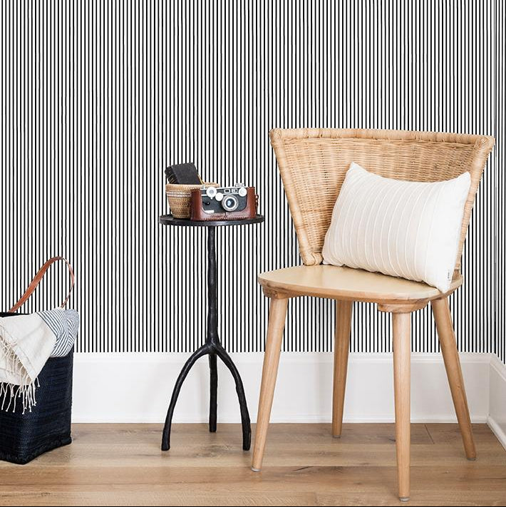 Pinstripe Wallpaper - Project Nursery