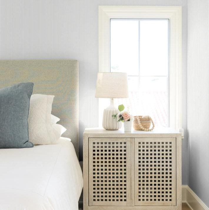 Pinstripe Wallpaper - Project Nursery