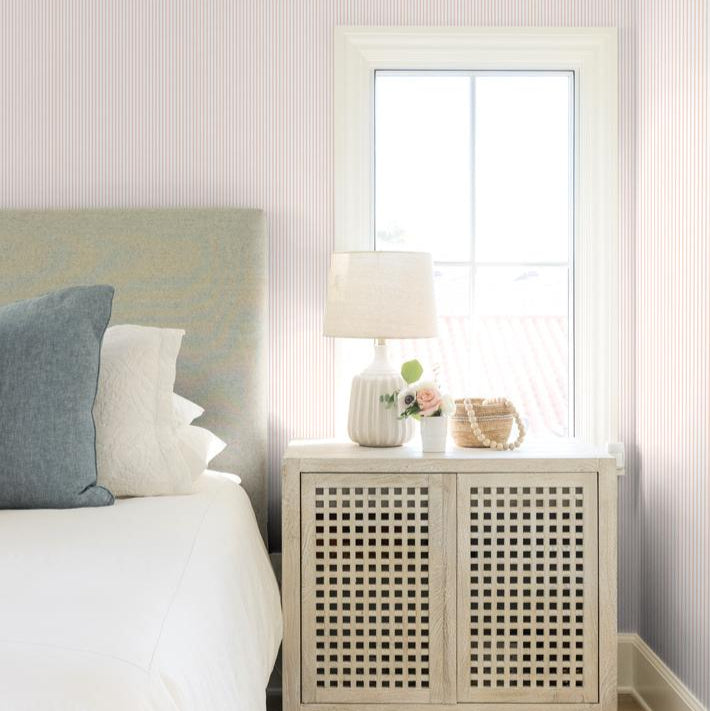 Pinstripe Wallpaper - Project Nursery