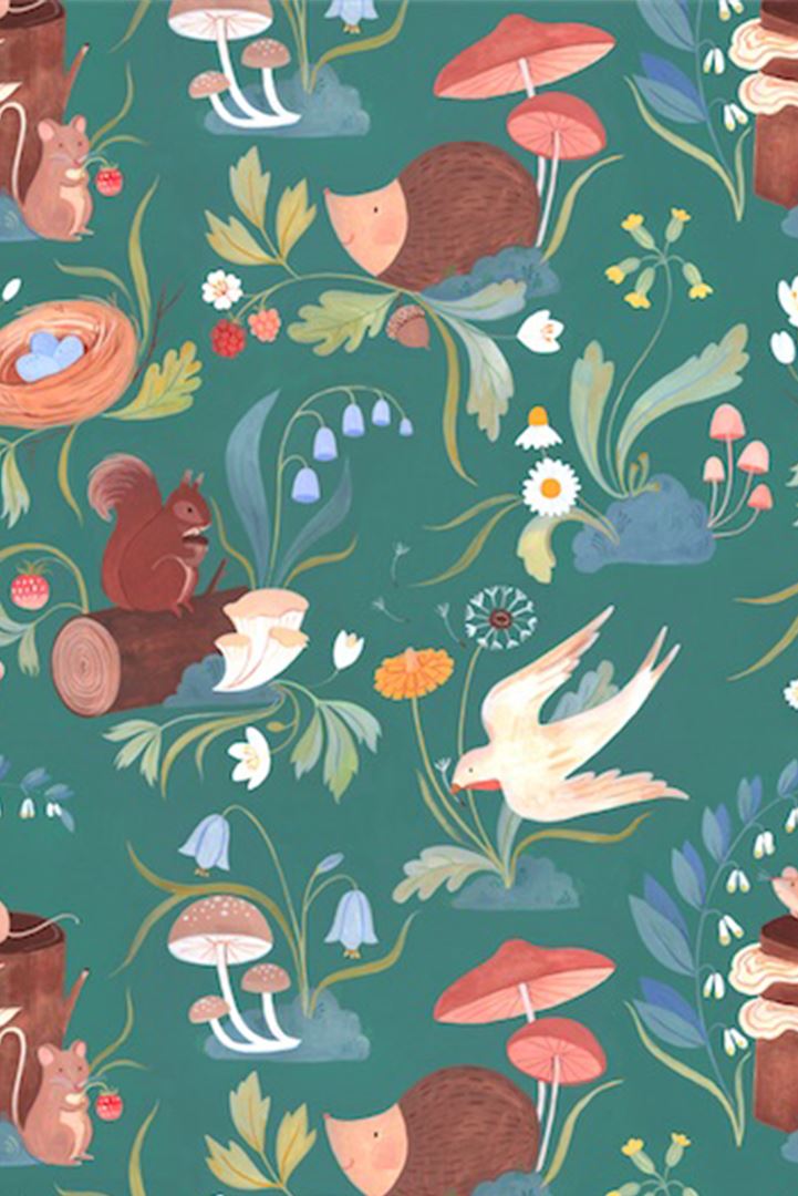 Pippie Wallpaper Mural - Project Nursery