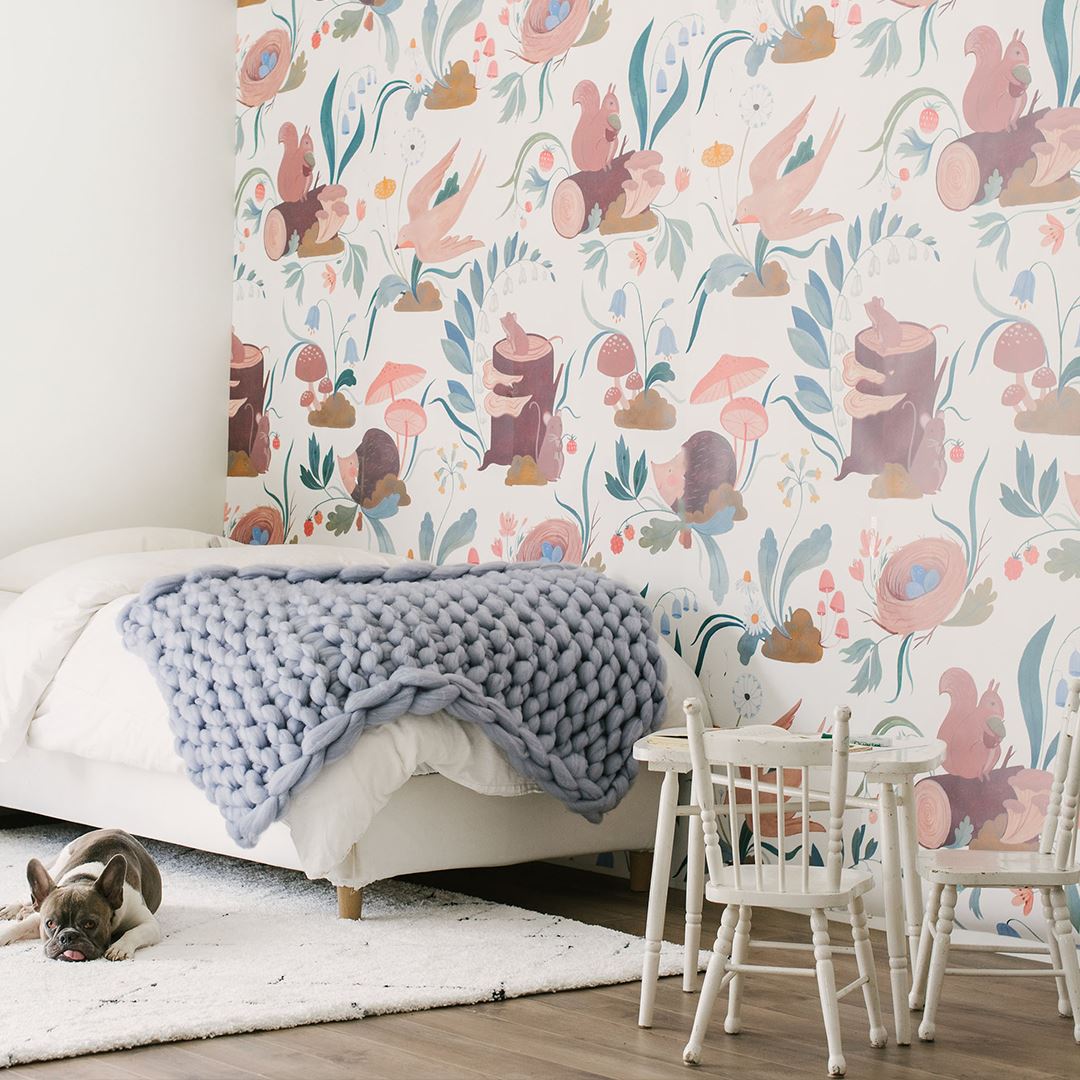 Pippie Wallpaper Mural - Project Nursery