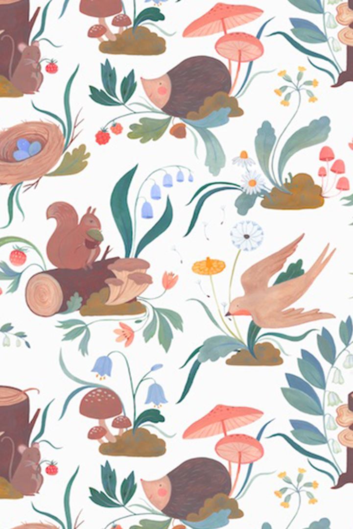 Pippie Wallpaper Mural - Project Nursery