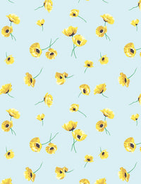 Poppy Floral Wallpaper - Project Nursery